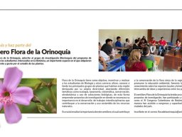 Semillero de flores de la Oriniquia